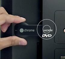 Diffuser un DVD via Chromecast